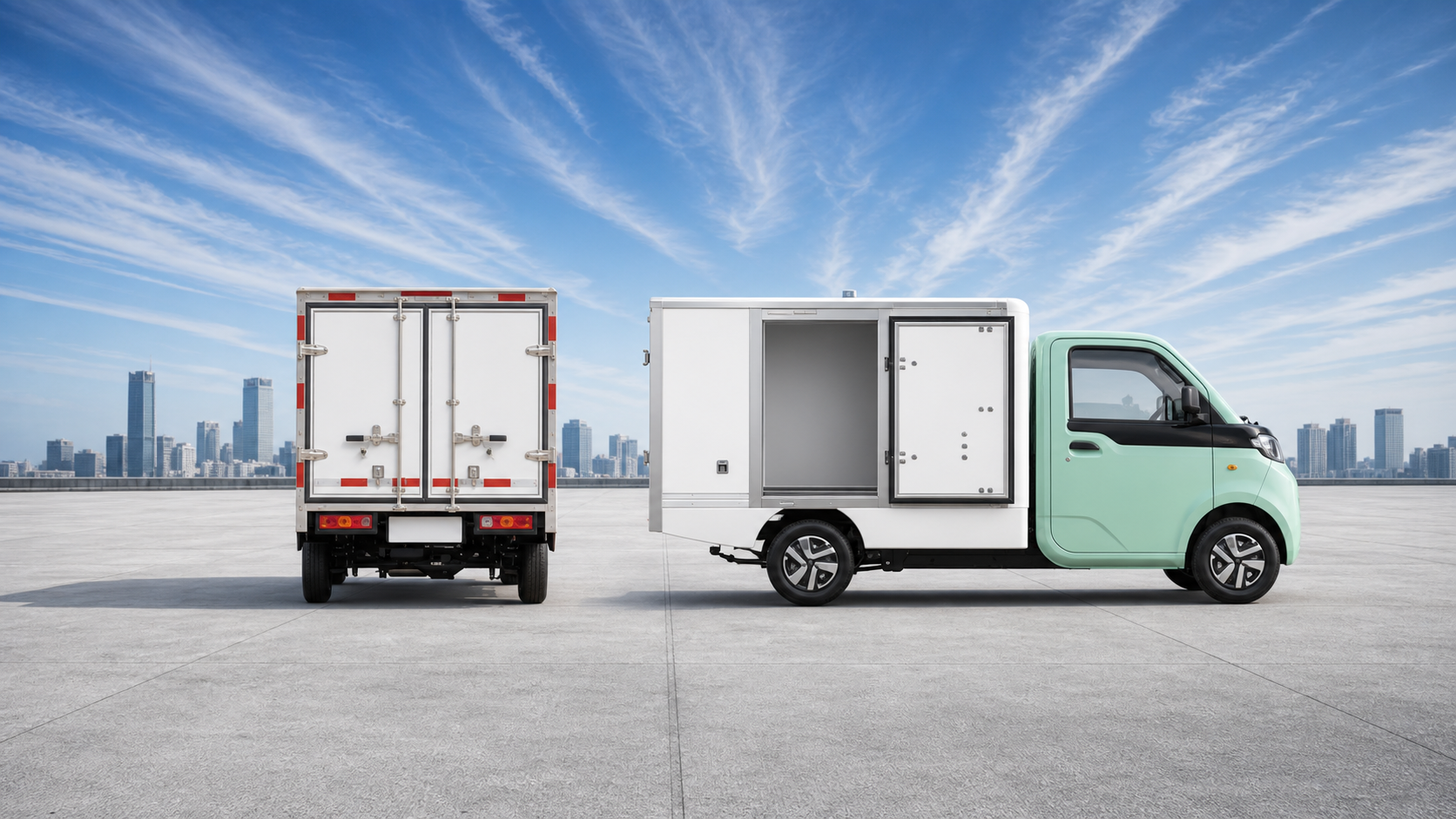 Urban logistics vehicle